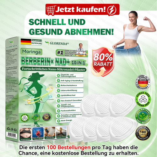 🇩🇪𝐎𝐟𝐟𝐢𝐳𝐢𝐞𝐥𝐥𝐞𝐫 𝐒𝐡𝐨𝐩 | 👩‍⚕️👩‍⚕️💃 𝑮𝑳𝑶𝐑𝐄𝐍𝐃𝘼®𝙈𝙤𝙧𝙞𝙣𝗴𝗮 · 𝗕𝗲𝗿𝗯𝗲𝗿𝒊𝒏 × 𝑵𝘼𝘿+ 10-𝙞𝙣-𝟏 𝐀𝐝𝐯𝐚𝗻𝗰𝗲𝗱 𝗡𝗮𝙣𝙤 𝙈𝙞𝙠𝙧𝐨𝐧𝐚𝐝𝐞𝐥-𝐏𝐚𝒕𝒄𝗵(𝐍𝐮𝐫 𝐞𝐢𝐧𝐦𝐚𝐥 𝐭ä𝐠𝐥𝐢𝐜𝐡, 𝐬𝐢𝐜𝐡𝐭𝐛𝐚𝐫𝐞 𝐕𝐞𝐫ä𝐧𝐝𝐞𝐫𝐮𝐧𝐠𝐞𝐧 𝐢𝐧 𝟕 𝐓𝐚𝐠𝐞𝐧)✅ 𝐅ü𝐫 𝐅𝐞𝐭𝐭𝐥𝐞𝐢𝐛𝐢𝐠𝐤𝐞𝐢𝐭, 𝐇𝐚𝐮𝐭𝐬𝐭𝐫𝐚𝐟𝐟𝐮𝐧𝐠, 𝐃𝐢𝐚𝐛𝐞𝐭𝐞𝐬, 𝐒𝐜𝐡𝐥𝐚𝐟𝐚𝐩𝐧𝐨𝐞, 𝐆𝐞𝐥𝐞𝐧𝐤𝐩𝐫𝐨𝐛𝐥𝐞𝐦𝐞 𝐮𝐧𝐝 𝐦𝐞𝐡𝐫!