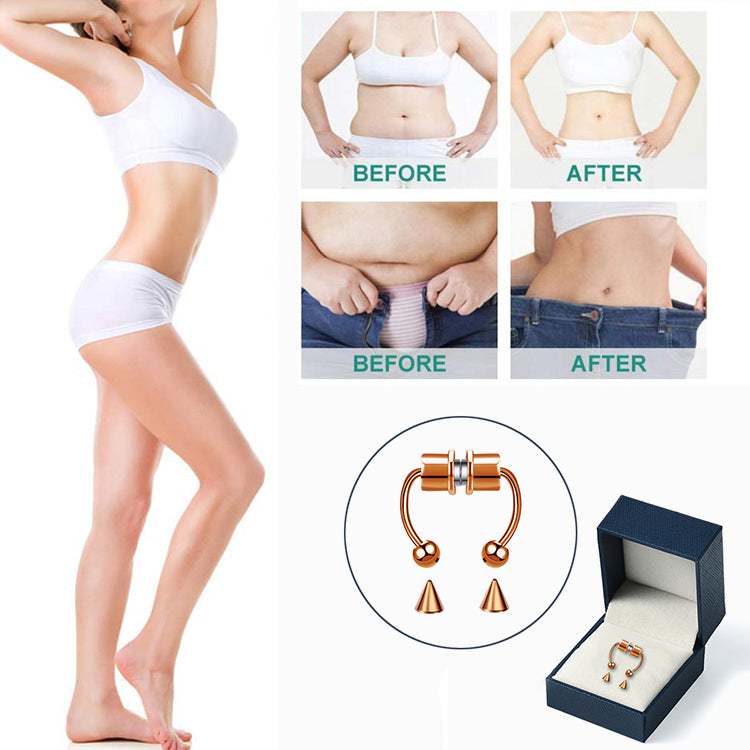 ELEGZO™ Magnetology Lymphvity Germanium Nose Hoop Rings