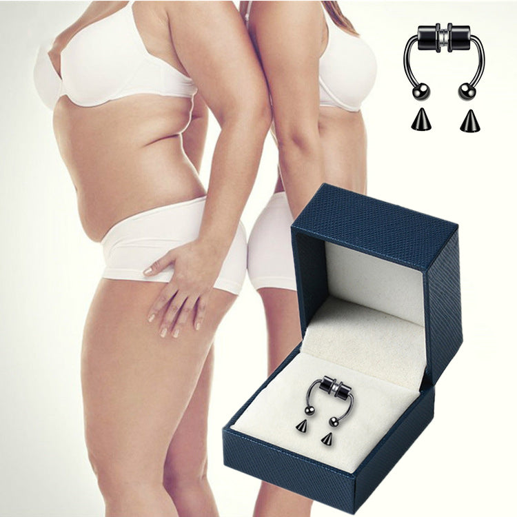 ELEGZO™ Magnetology Lymphvity Germanium Nose Hoop Rings