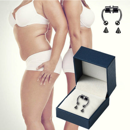 ELEGZO™ Magnetology Lymphvity Germanium Nose Hoop Rings