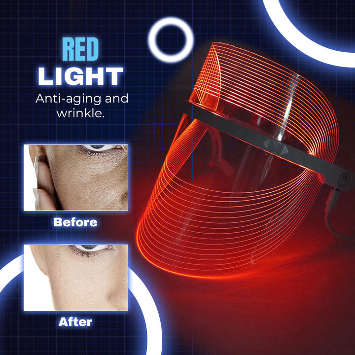 LED Light Theraphy Beauty Face Mask