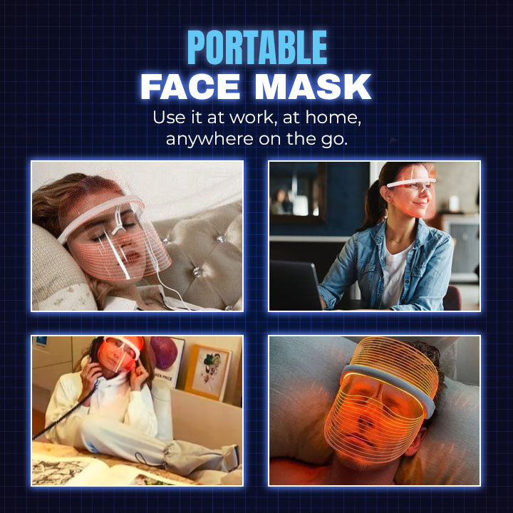 LED Light Theraphy Beauty Face Mask