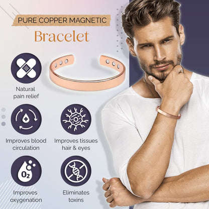 MagHeal™ Pure Copper Magnetic Bracelet