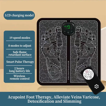 SHAPE-EMD Micro Current Pulse Acupoint Foot Massager Pad