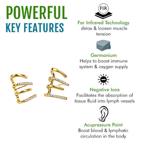 EarShape™ PLUS LymphTherapy DetoxSlimming Earrings