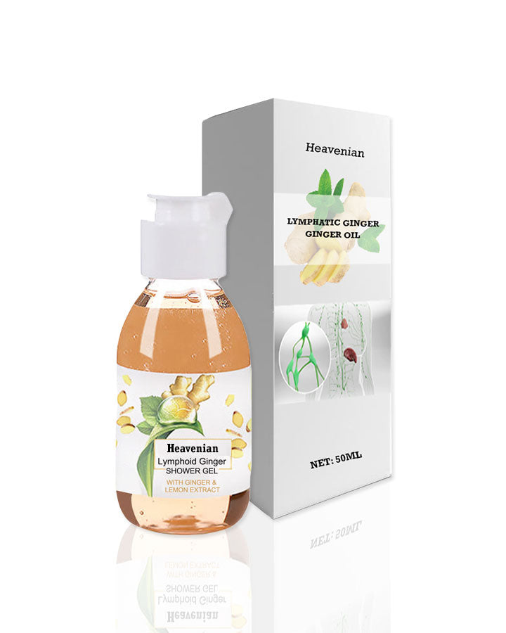 Heavenian Lymphatic Ginger Shower Gel