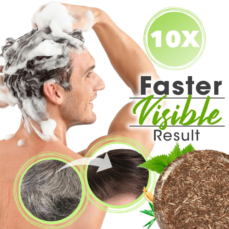 Natural Darkening Shampoo Bar