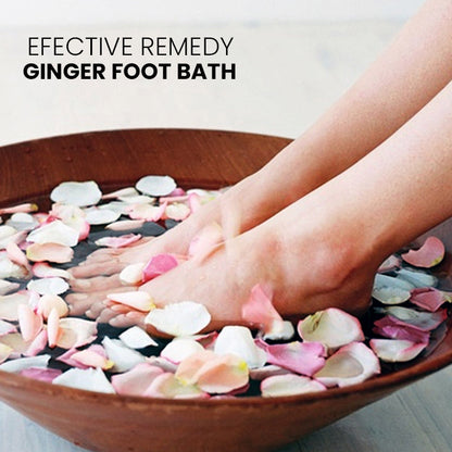 Lymphatic Drainage Ginger Foot Soak