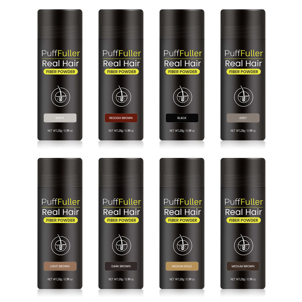PuffFuller Real Hair Fiber Powder