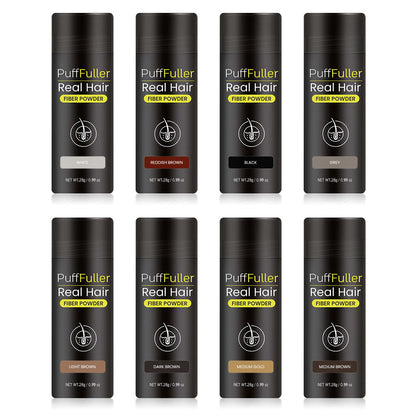 PuffFuller Real Hair Fiber Powder
