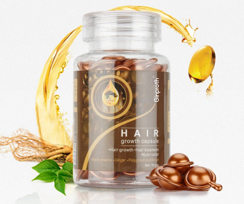 Ginproth natural plant hair growth capsule essential oil