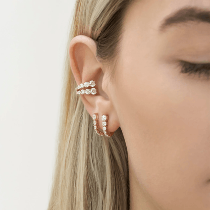 GlamSlim Auricular Rowline Ear Cuff